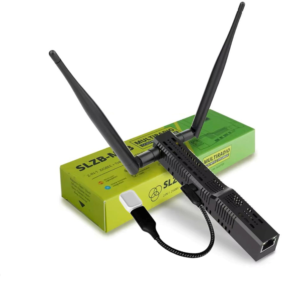 SMLIGHT SLZB-MR3U Zigbee Thread Multiradio CC2674P10 EFR32MG24 LAN PoE USB Wi-Fi