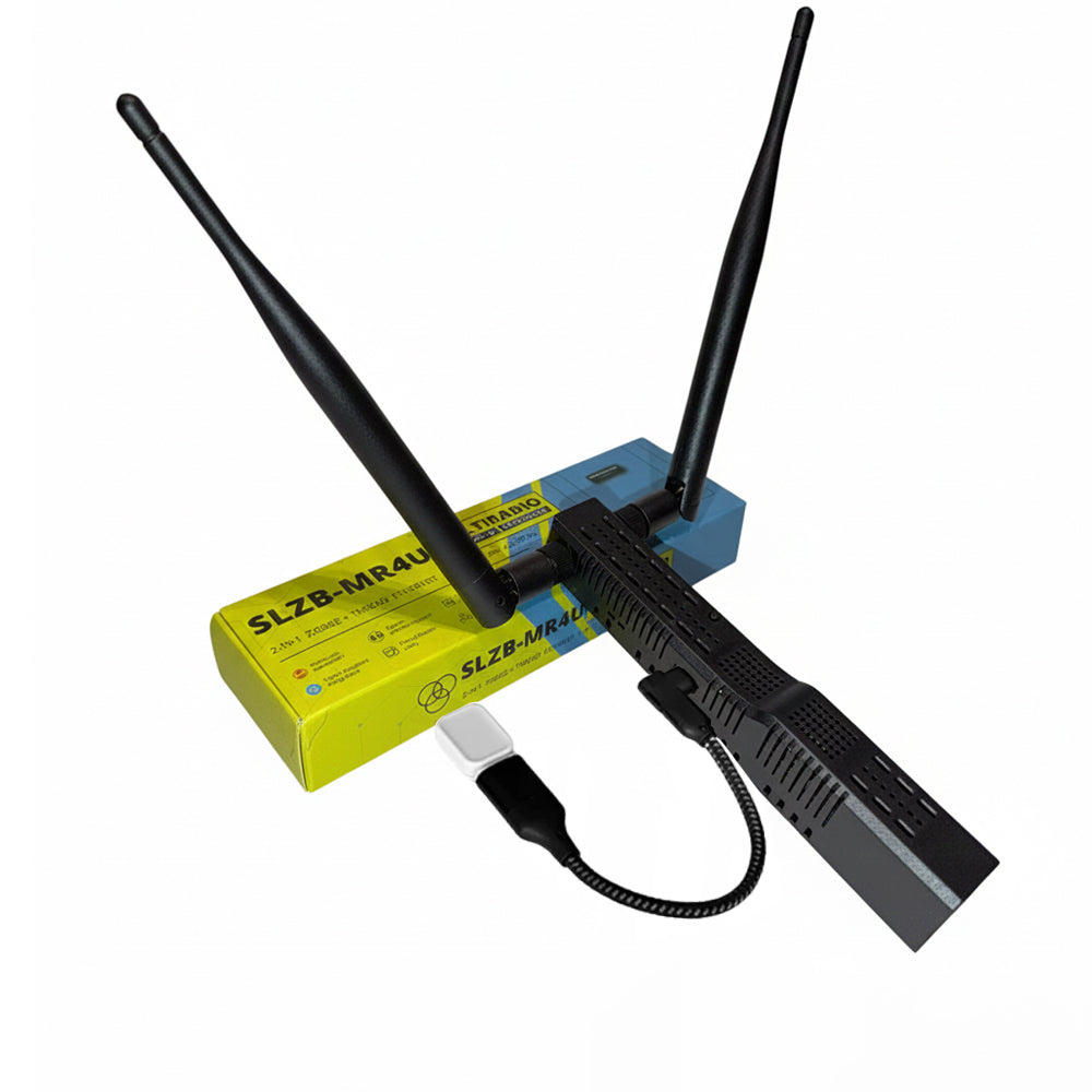 SMLIGHT SLZB-MR4U Zigbee Thread Multiradio CC2652P10 EFR32MG26 LAN PoE USB Wi-Fi