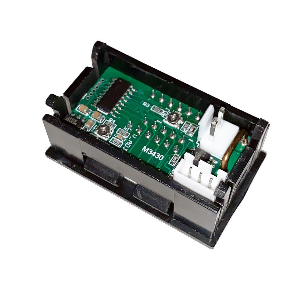 Geekcreit Mini Digital Voltmeter Amperemeter DC 100V 10A Blau + Rot Dual LED