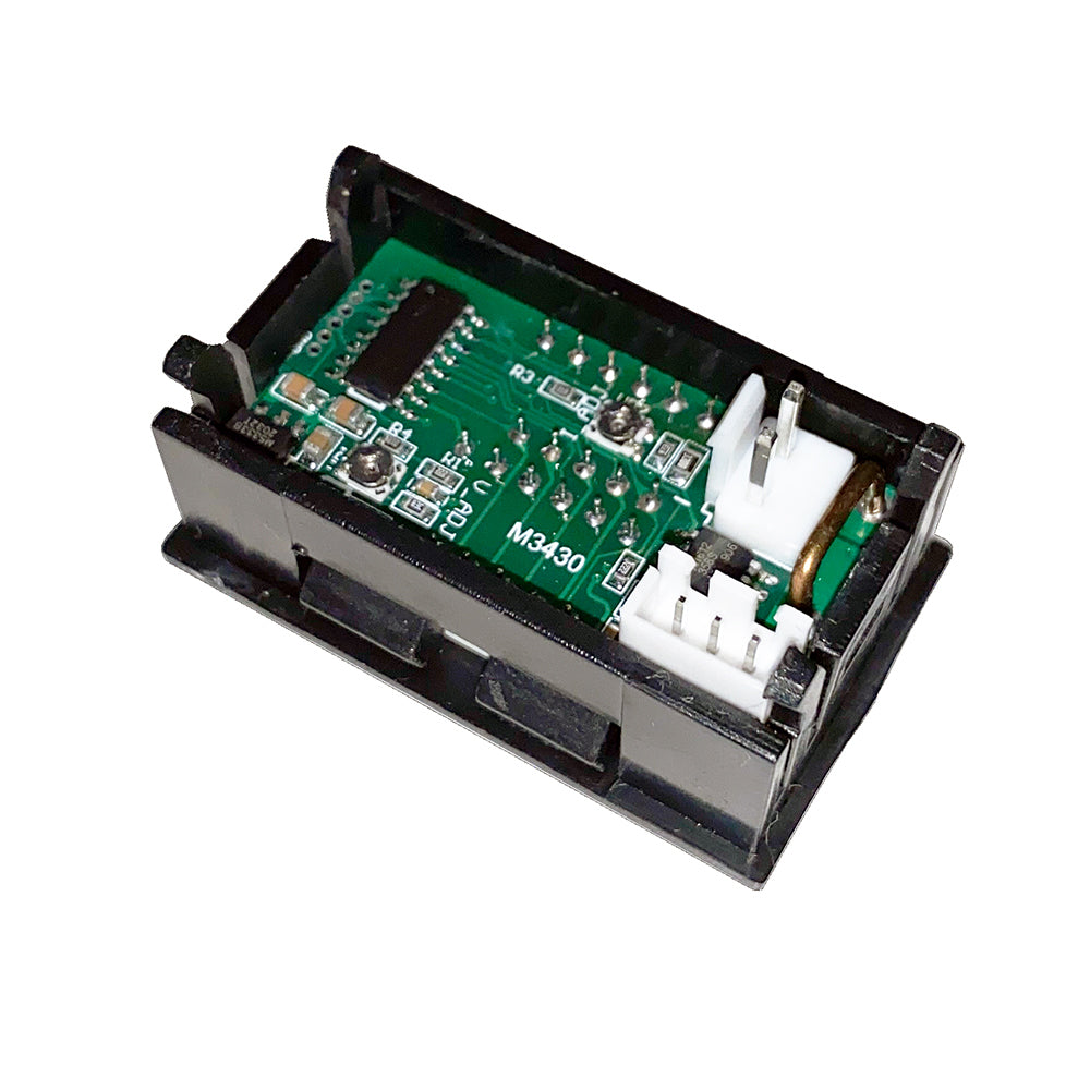 Geekcreit Mini Digital Voltmeter Amperemeter DC 100V 10A Blau + Rot Dual LED