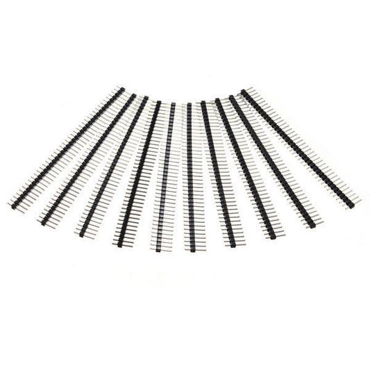 Pin header 40 pieces 2.54 mm straight pin header breadboard Arduino Rapberry Pi