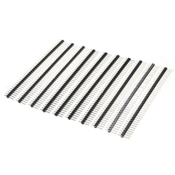 Stiftleiste 40 Stück 2.54mm gerade Pin Header Breadboard Arduino Rapberry Pi