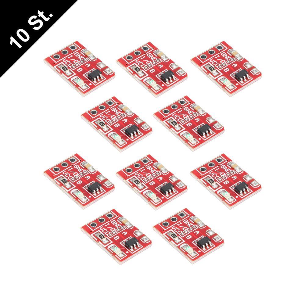 TTP223 2,5-5,5V Kapazitiver Capacitive Touch Button Sensor Arduino Raspberry Pi