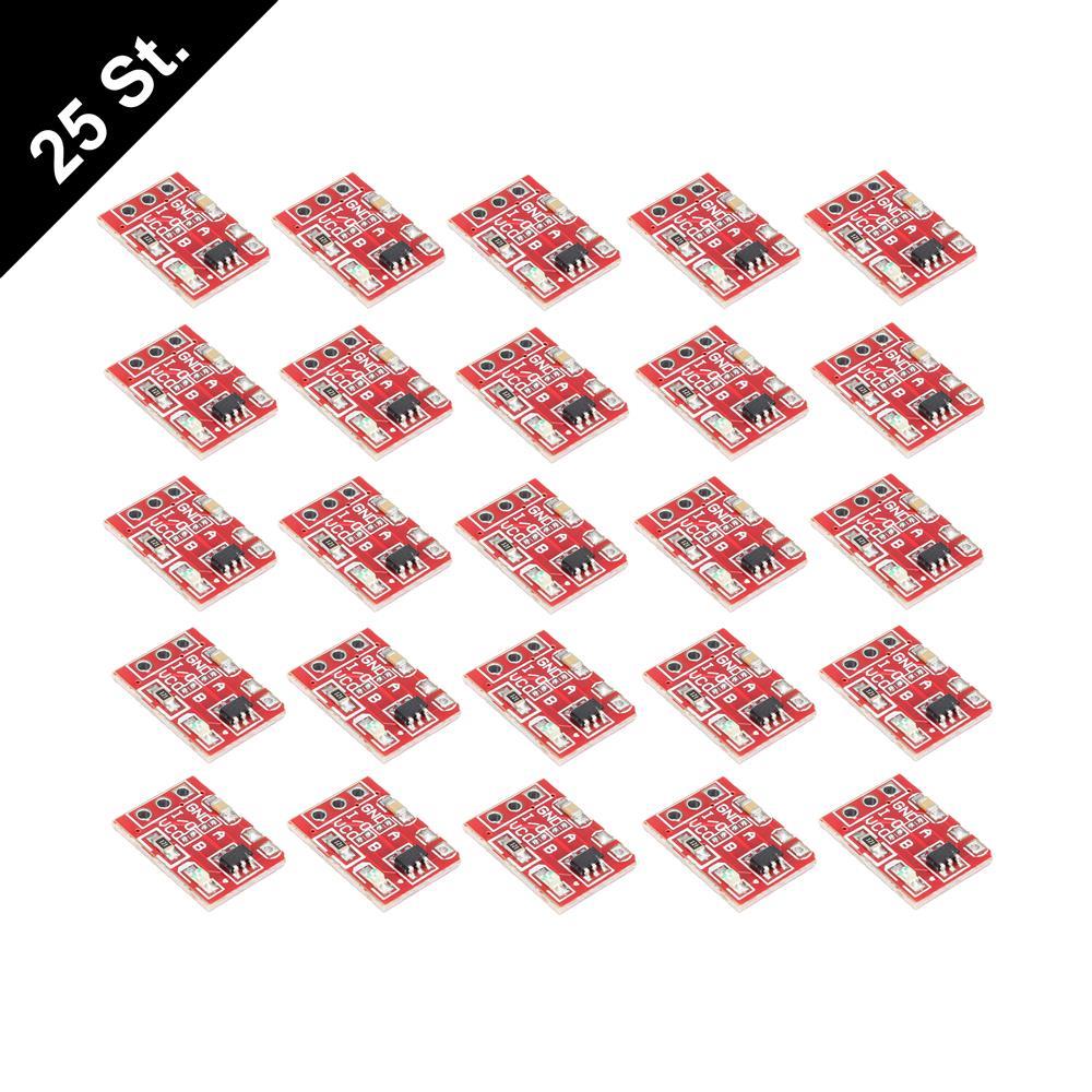 TTP223 2,5-5,5V Kapazitiver Capacitive Touch Button Sensor Arduino Raspberry Pi
