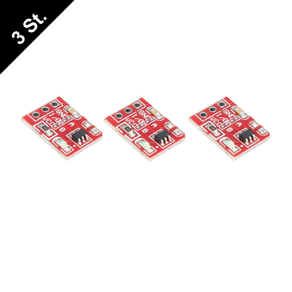 TTP223 2,5-5,5V Kapazitiver Capacitive Touch Button Sensor Arduino Raspberry Pi