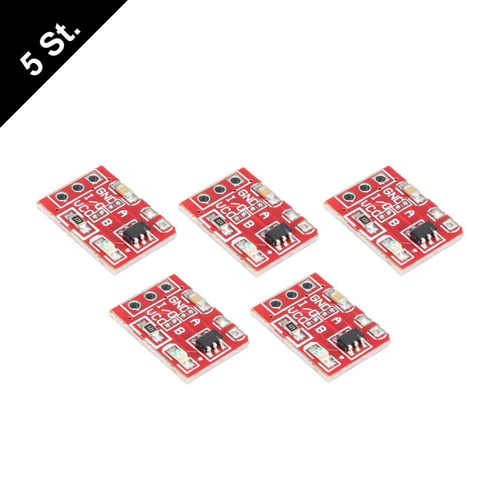 TTP223 2,5-5,5V Kapazitiver Capacitive Touch Button Sensor Arduino Raspberry Pi