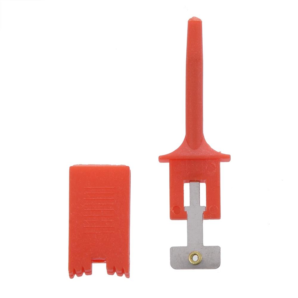 10x Bunte Test Haken Hook Clip Mini Grabbers SMD Logic IC Testsonde Prüfspitze