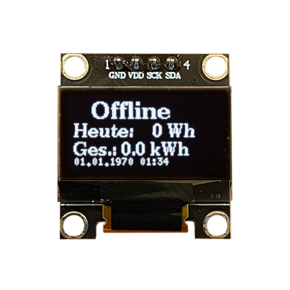 OpenDTU Hoymiles DIY Kit Display SSD1306 + ESP32 + NRF24L01Plus + Socket + Kabel