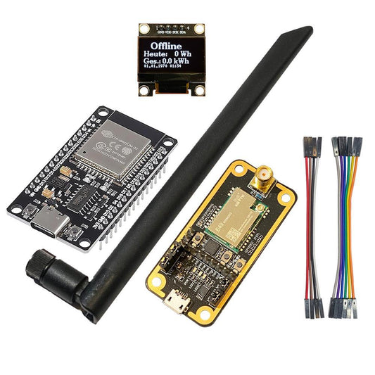 OpenDTU Hoymiles DIY Kit Display SSD1306 ESP32 CMT2300A Antenne Kabel HMS HMT