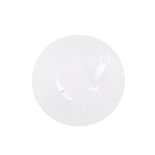 NFC Tag NTAG215 Sticker weiß 25mm 540/504bytes iOS Android Home Assistant