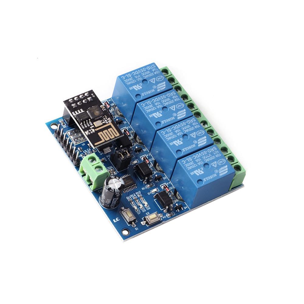 LC Technology 5V 4 Channel Relay 4 Channel Relay ESP8266 WIFI - Tasmota 15 NEW