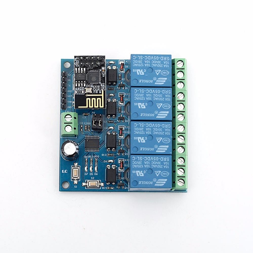 LC Technology 5V 4 Channel Relay 4 Channel Relay ESP8266 WIFI - Tasmota 15 NEW