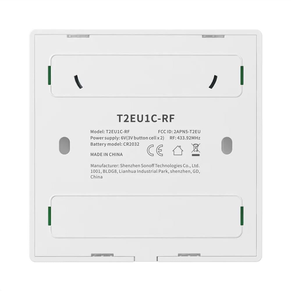 SONOFF TX-T2 1/2/3 Kanal 433MHz Remote TX/RF/RFR3/Slampher/iFan/4CHPro/Bridge