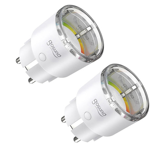 2X Gosund SP111 16A 3680W consumption measurement WIFI Tasmota 15 optionally calibrated