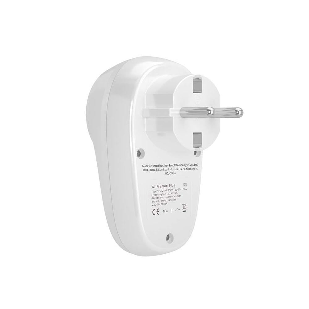 SONOFF S26R2 16A SMARTE WIFI STECKDOSE TASMOTA - Alexa kompatibel - iobroker