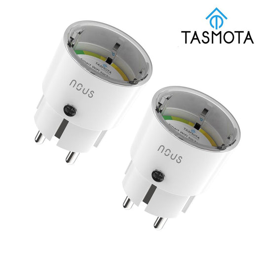 2X Nous A1T 16A 3680W Verbrauchsmessung WiFi Smart Socket Tasmota preinstalled