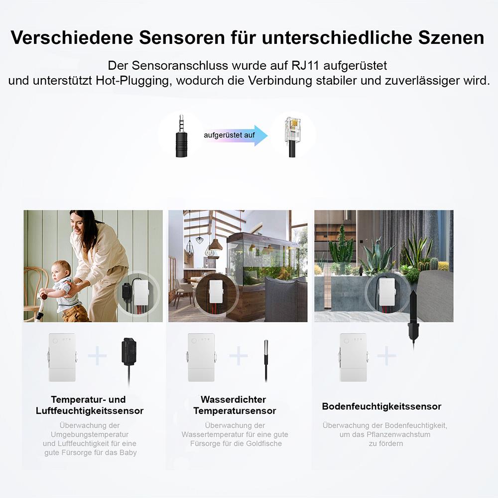SONOFF THR316 TH Origin 16A Sensorgesteuerter WiFi Smart Switch Tasmota 15