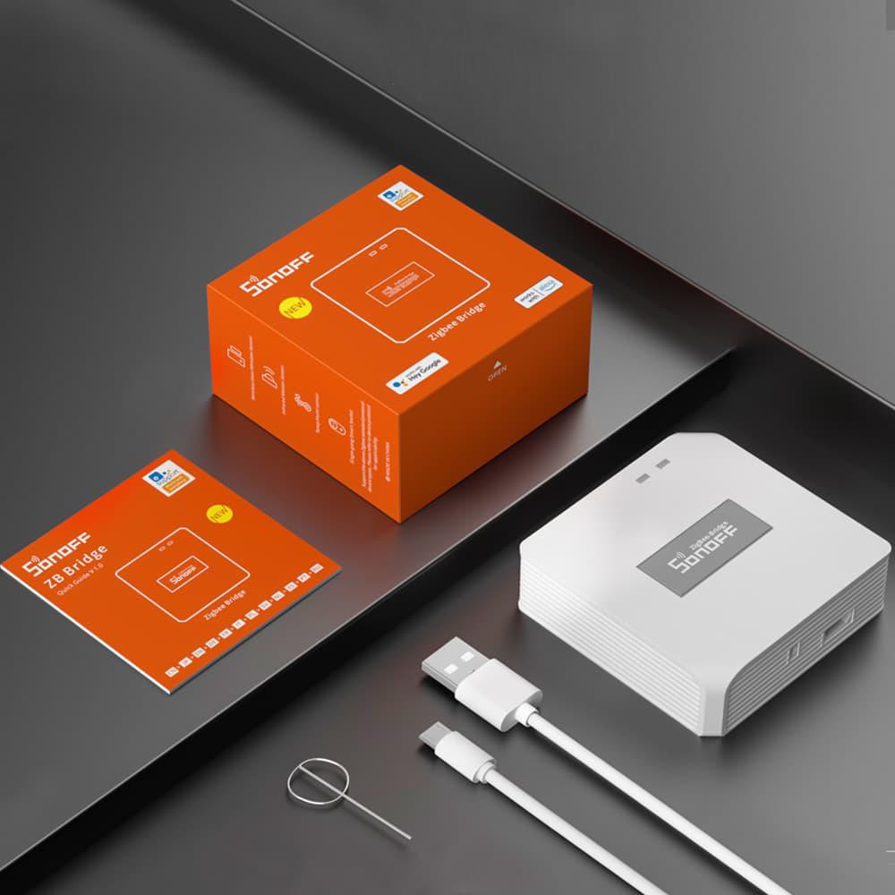 SONOFF ZBBRIDGE PRO Zigbee Bridge WiFi TCP ZHA MQTT Home Assistant Tasmota 15