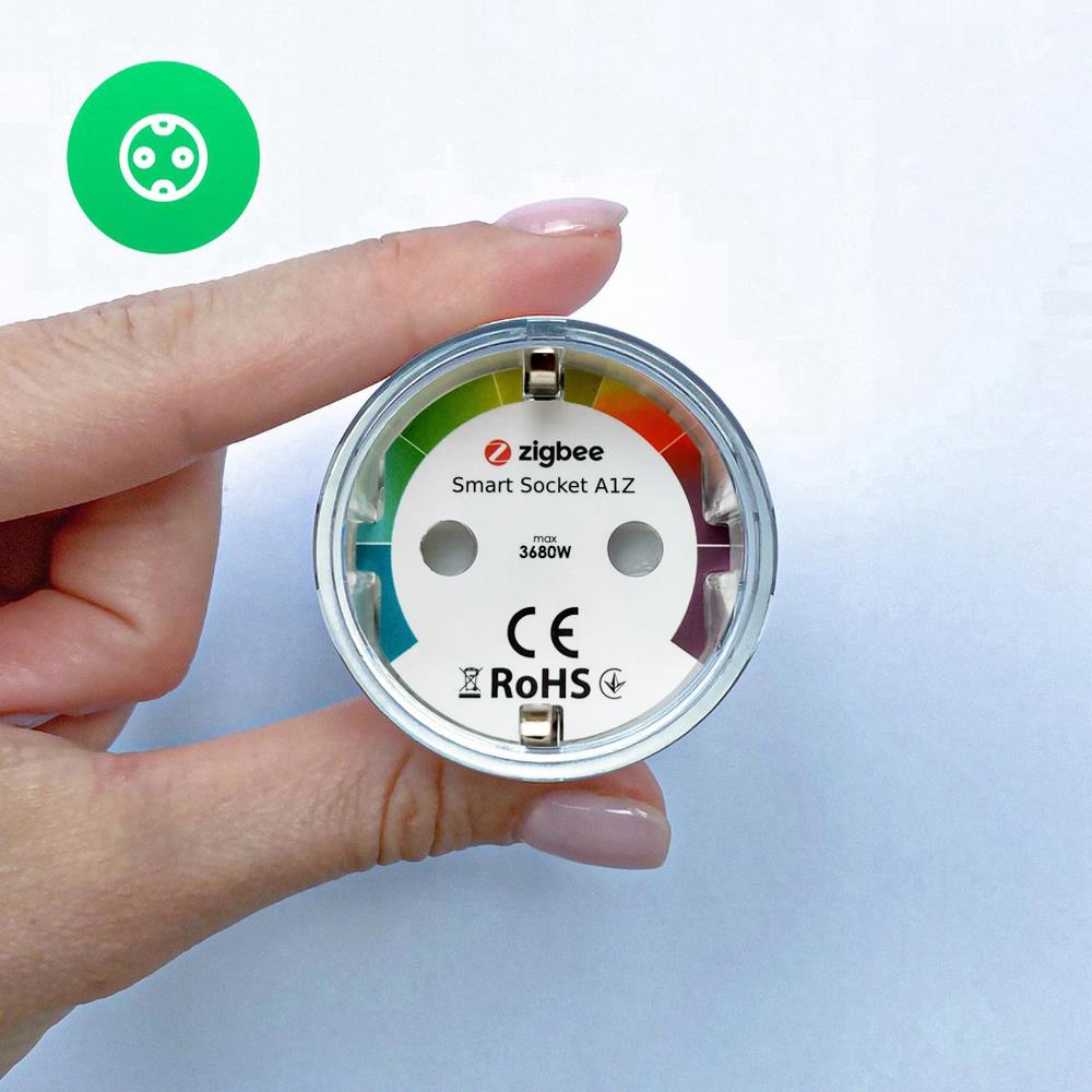 1-8X Nous A1Z 16A 3680W Verbrauchsmessung ZigBee 3.0 Smart Socket Alexa Google