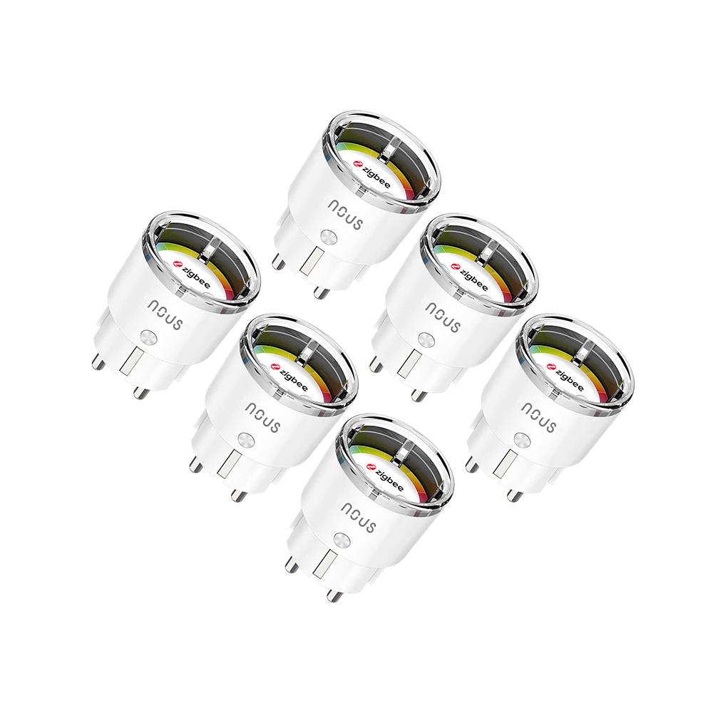 1-8X Nous A1Z 16A 3680W Verbrauchsmessung ZigBee 3.0 Smart Socket Alexa Google