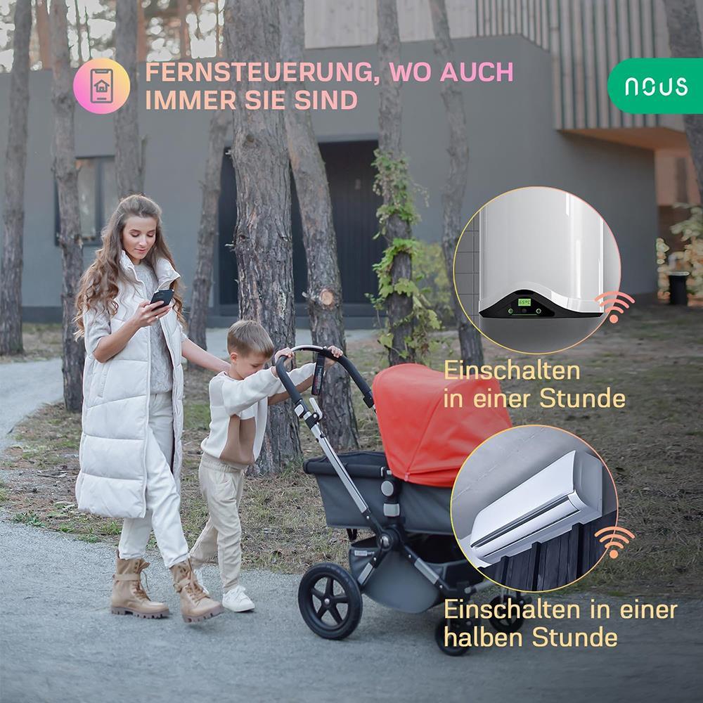 4X Nous A1Z 10A 2500W consumption measurement ZigBee 3.0 Smart Socket - Alexa - Google