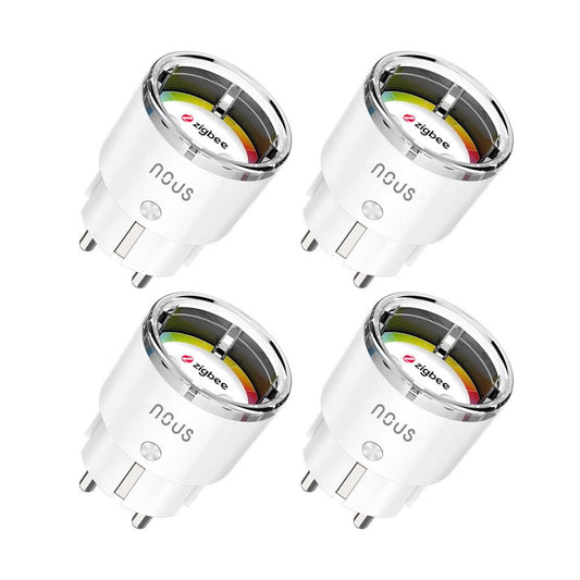4X Nous A1Z 16A 3680W consumption measurement ZigBee 3.0 Smart Socket - Alexa - Google