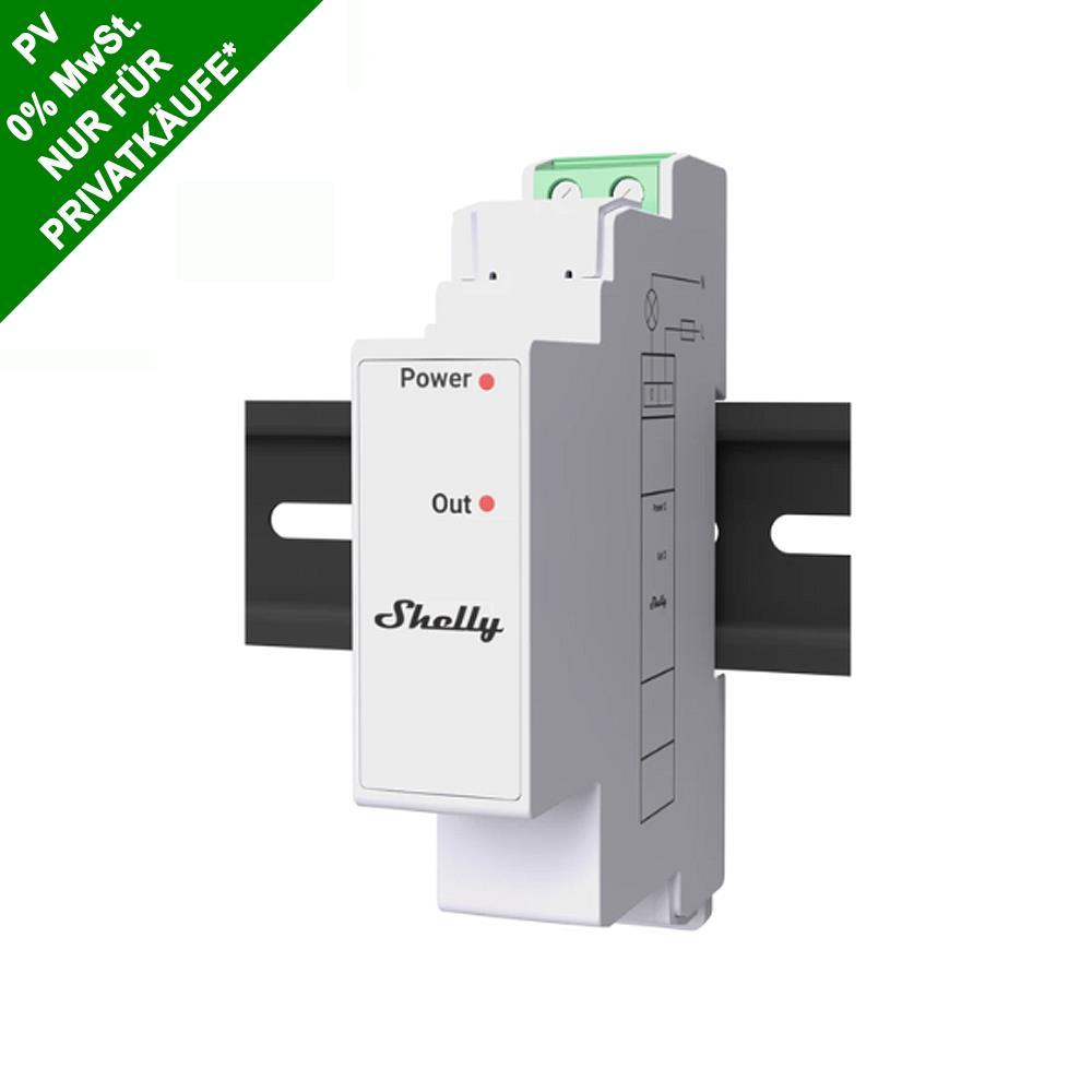 Shelly Pro 3EM 3-Phasen-Stromverbrauchsmessgerät 120A WiFi LAN DIN opt. Addon PV
