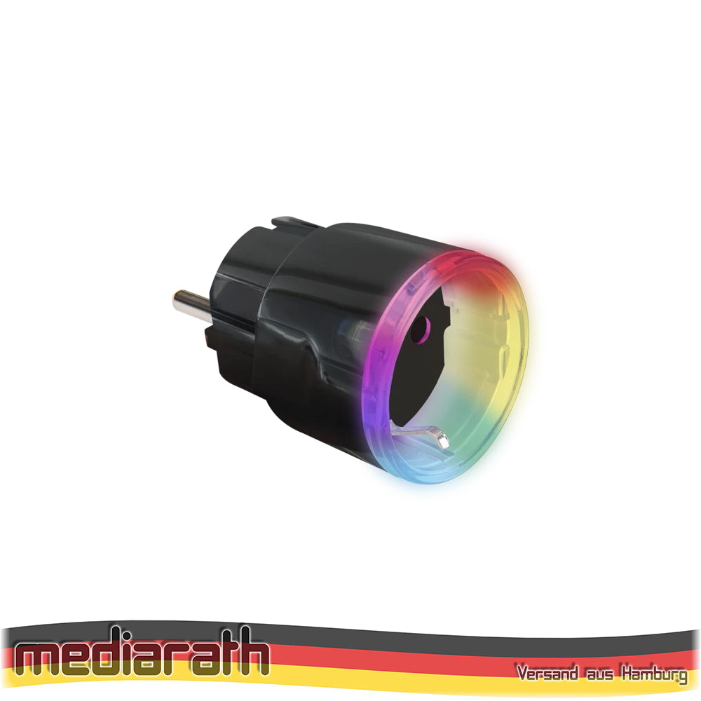 Shelly Plus Plug S 12A 2500W WiFi Smart Steckdose Powermeter schwarz Tasmota 15