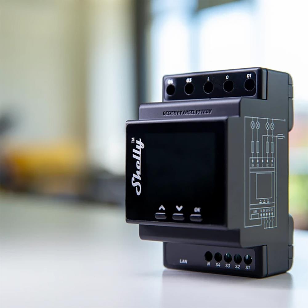 Shelly Pro 4PM WiFi LAN 4fach Smart Relaisschalter Leistungsmesser Tasmota 15
