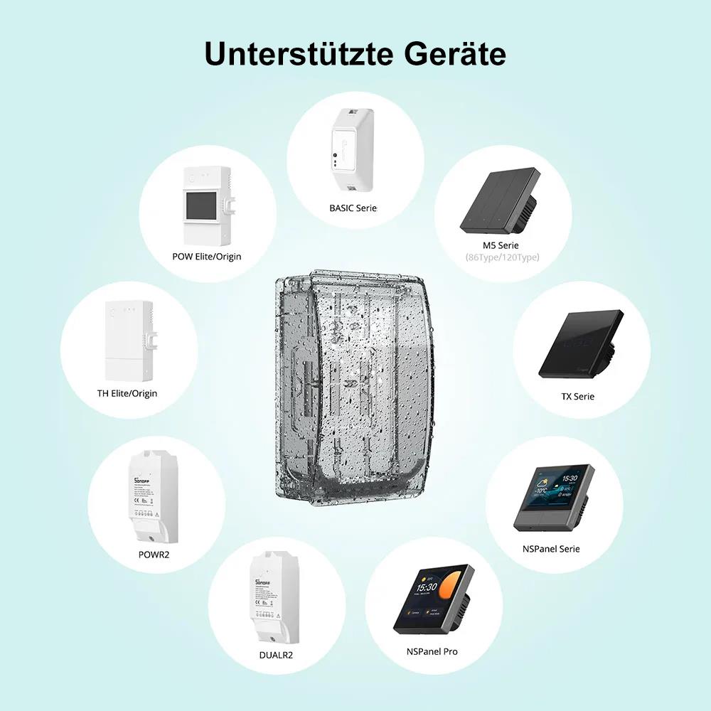 SONOFF Waterproof Box R2 IP64 TH-Elite TH-Origin POW-Elite POW-Origin NSPanel TX
