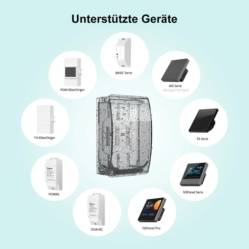 SONOFF Waterproof Box R2 IP64 TH-Elite TH-Origin POW-Elite POW-Origin NSPanel TX