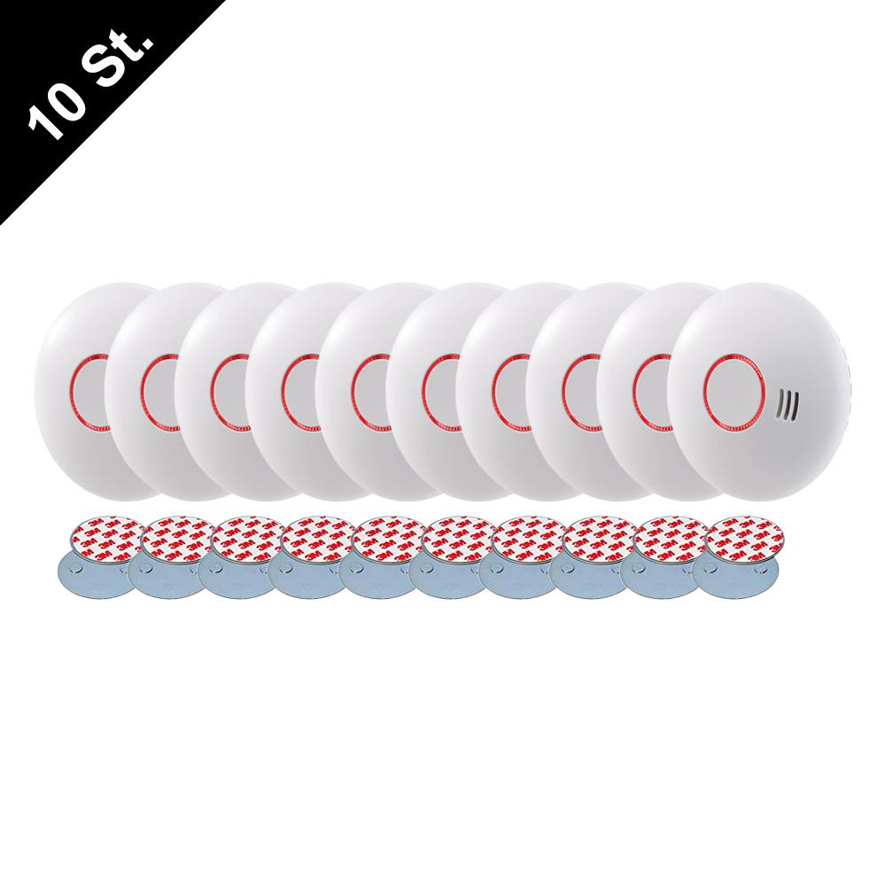 Unitec EIM-213 Funkrauchwarnmelder smoke detector 433MHZ 85db Sonoff RF Bridge