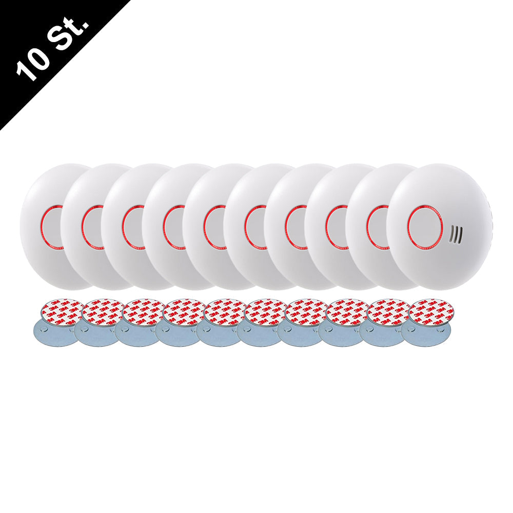 Unitec EIM-213 Funkrauchwarnmelder smoke detector 433MHZ 85db Sonoff RF Bridge