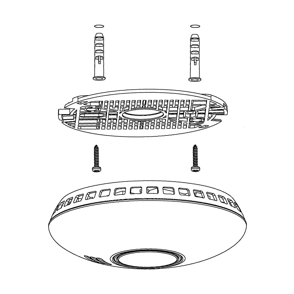 Unitec EIM-213 Funkrauchwarnmelder smoke detector 433MHZ 85db Sonoff RF Bridge