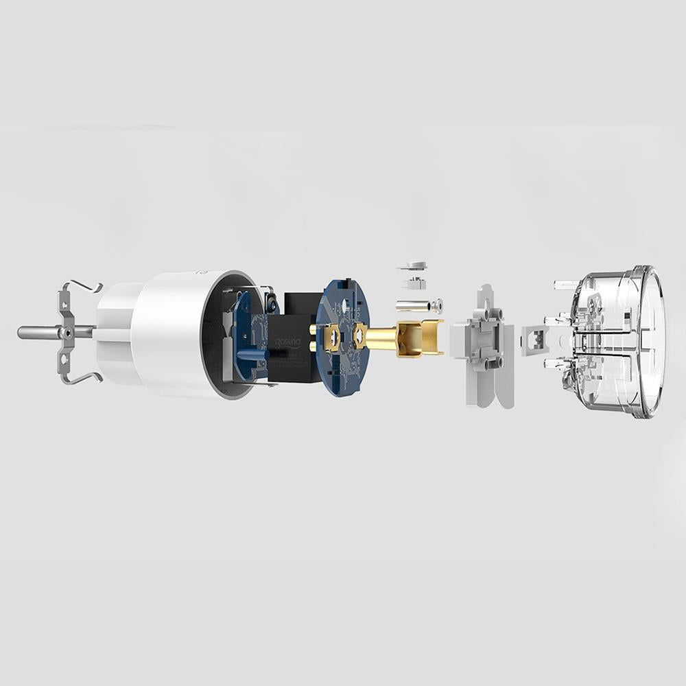4X Gosund SP111 16A 3680W consumption measurement WIFI Tasmota 15 optionally calibrated