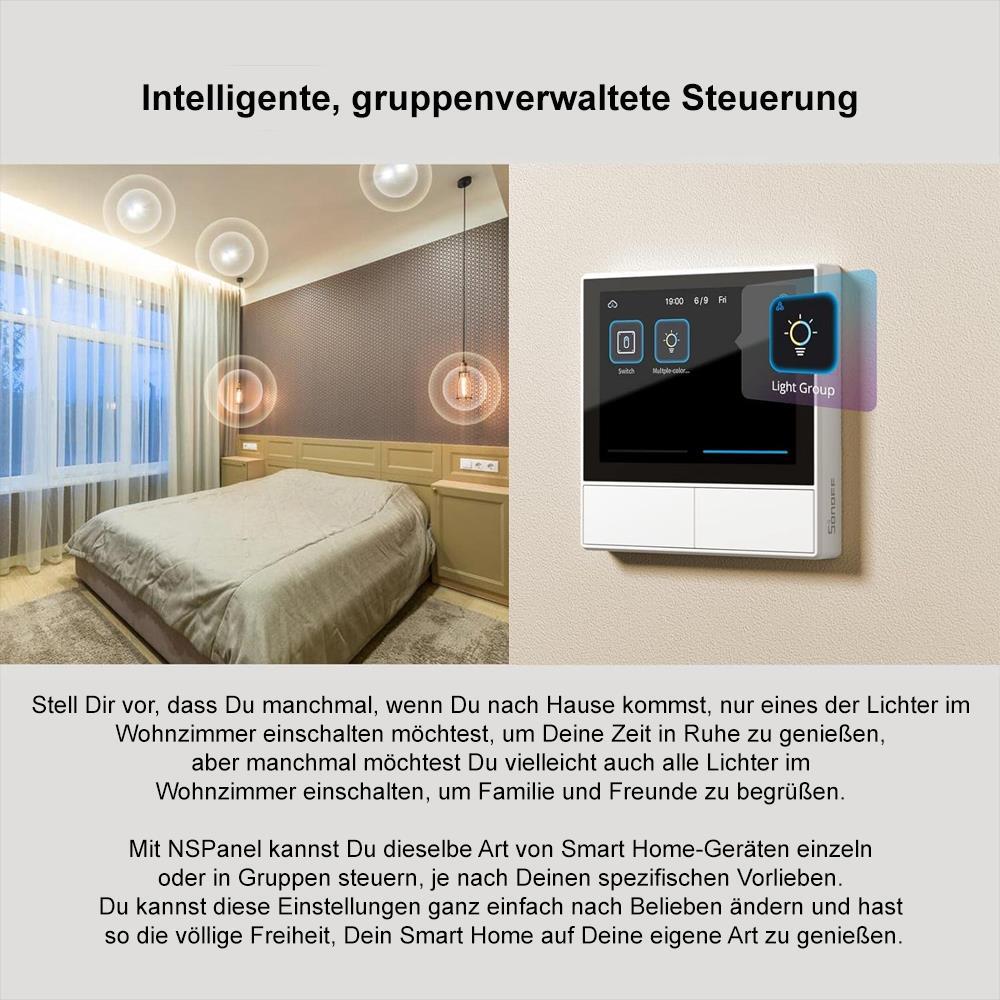 SONOFF NSPanel White Touch Display Wall Switch Smart Wall Switch Tasmota 15