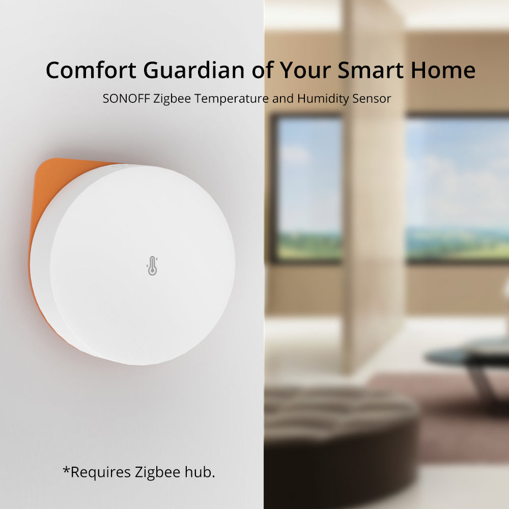 Sonoff SNZB-02P ZigBee 3.0 Smart Temperature Humidity Temperature Humidity Sensor