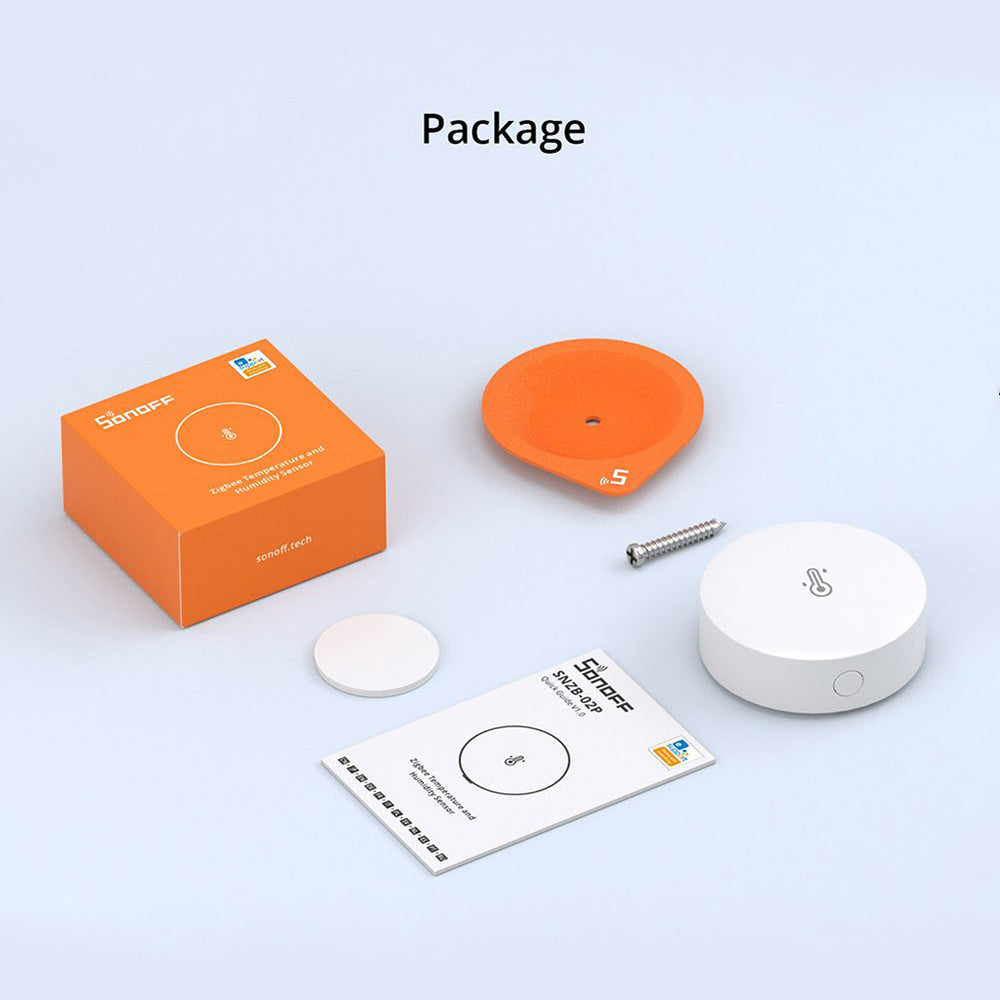 Sonoff SNZB-02P ZigBee 3.0 Smart Temperature Humidity Temperature Humidity Sensor