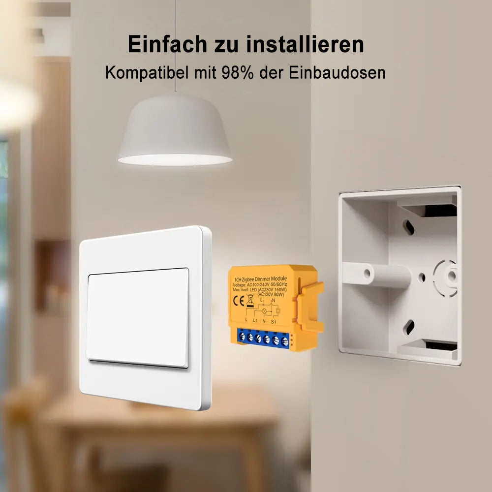 Avatto ZDMS16-2 ZigBee 3.0 2 Channel 2CH Smart Light Switch Dimmer Module TUYA