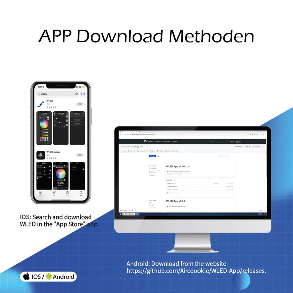 Gledopto GL-C-010WL-D 5V-24V Smart WiFi WLED LED Strip Controller +MIC +UART