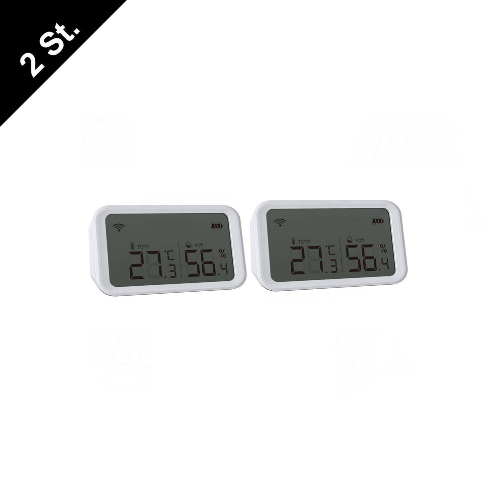 NEO NAS-TH02BH Zigbee 3.0 Smart Temperature - Humidity Sensor with LCD Screen
