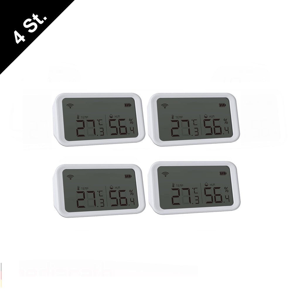 NEO NAS-TH02BH Zigbee 3.0 Smart Temperature - Humidity Sensor with LCD Screen