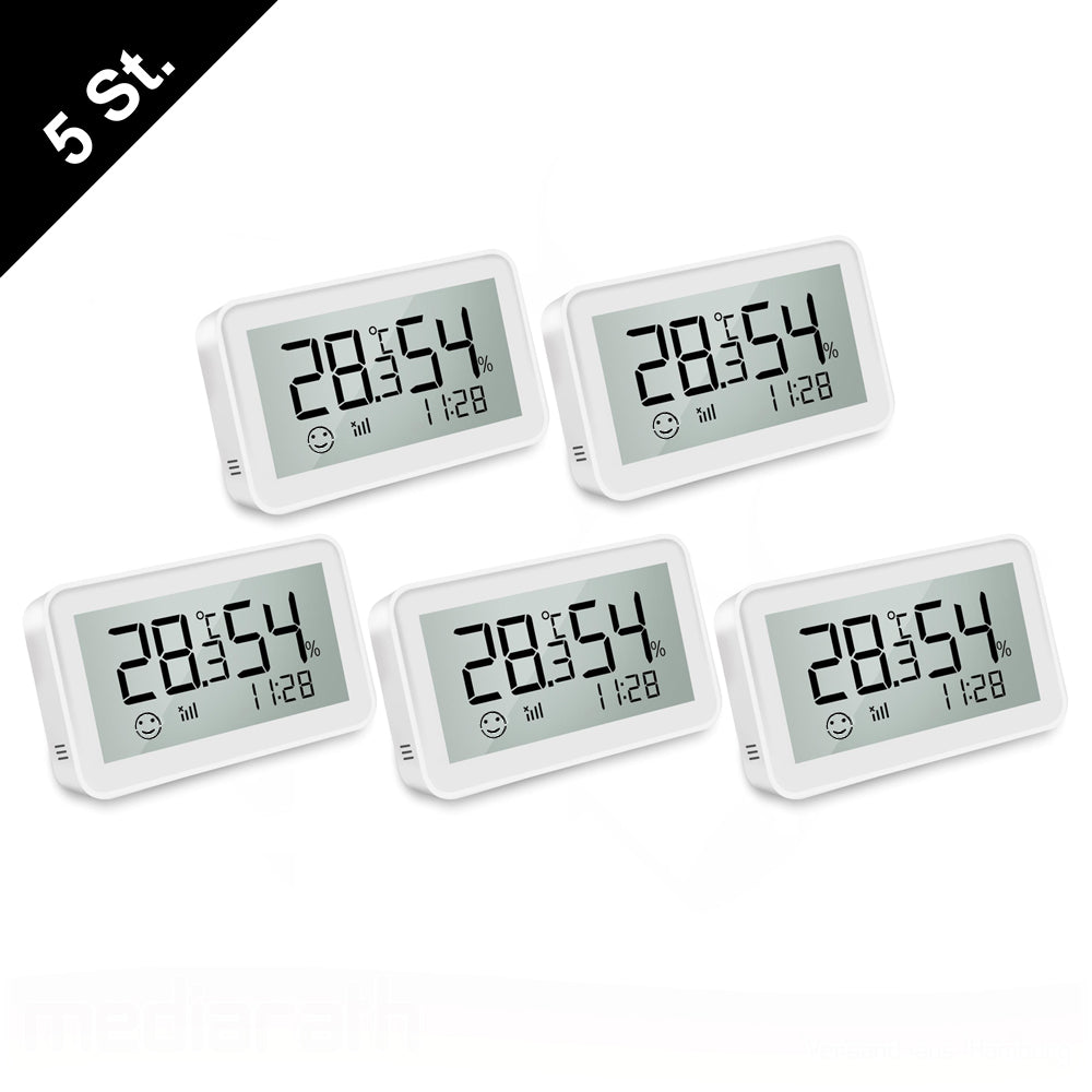 NOUS E6 Zigbee 3.0 Smart Temperatur Sensor Hygrometer LCD MQTT ZigBee2MQTT ZHA