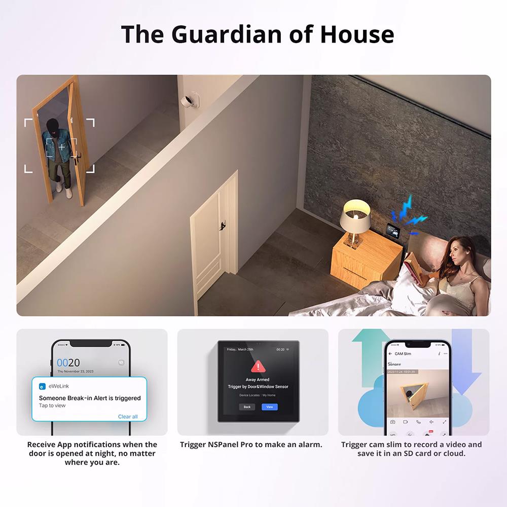Sonoff SNZB-04P Zigbee 3.0 Smart Door and Window Sensor - Door Window Sensor