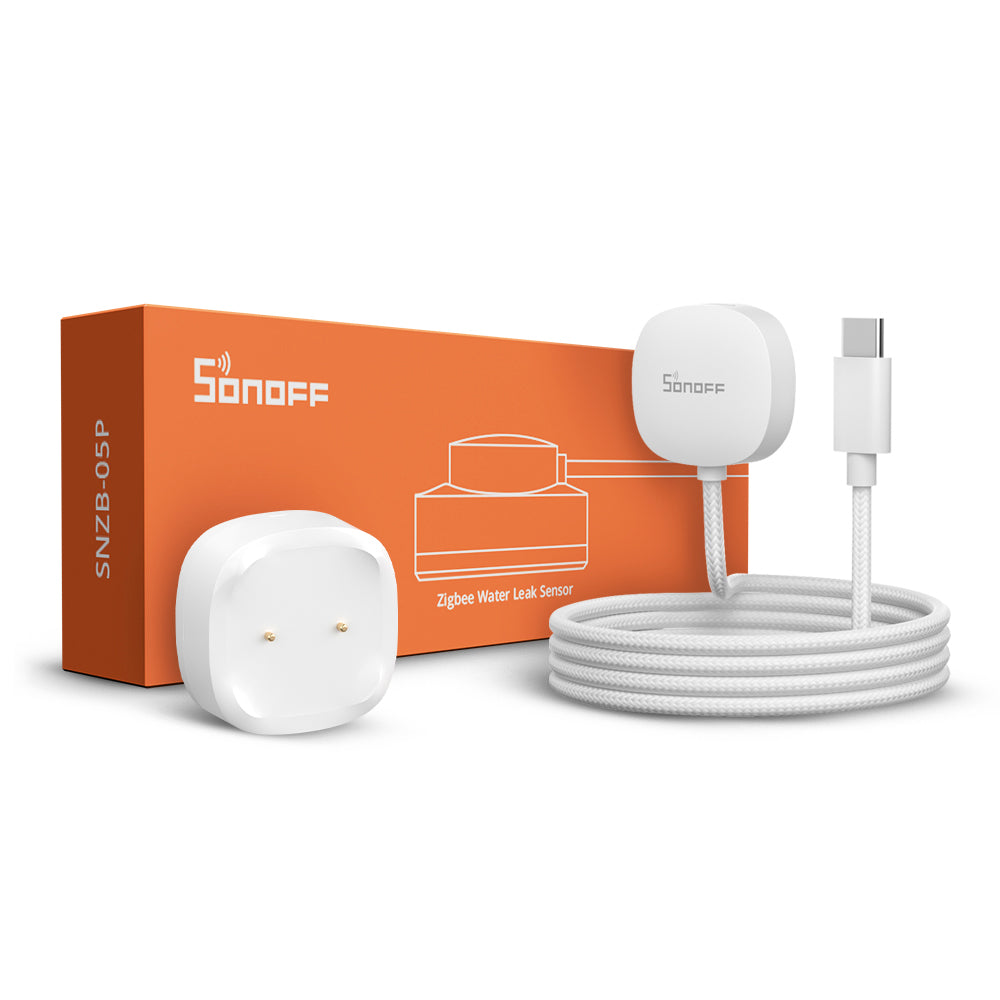 Sonoff SNZB-05P Zigbee Smart Water Leak Sensor - WLDC200 Extension ZHA 2MQTT
