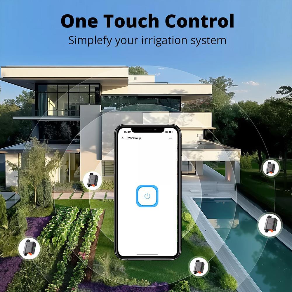 Sonoff SWV-BSP Zigbee Smart Irrigation System Water Valve ZHA 2MQTT