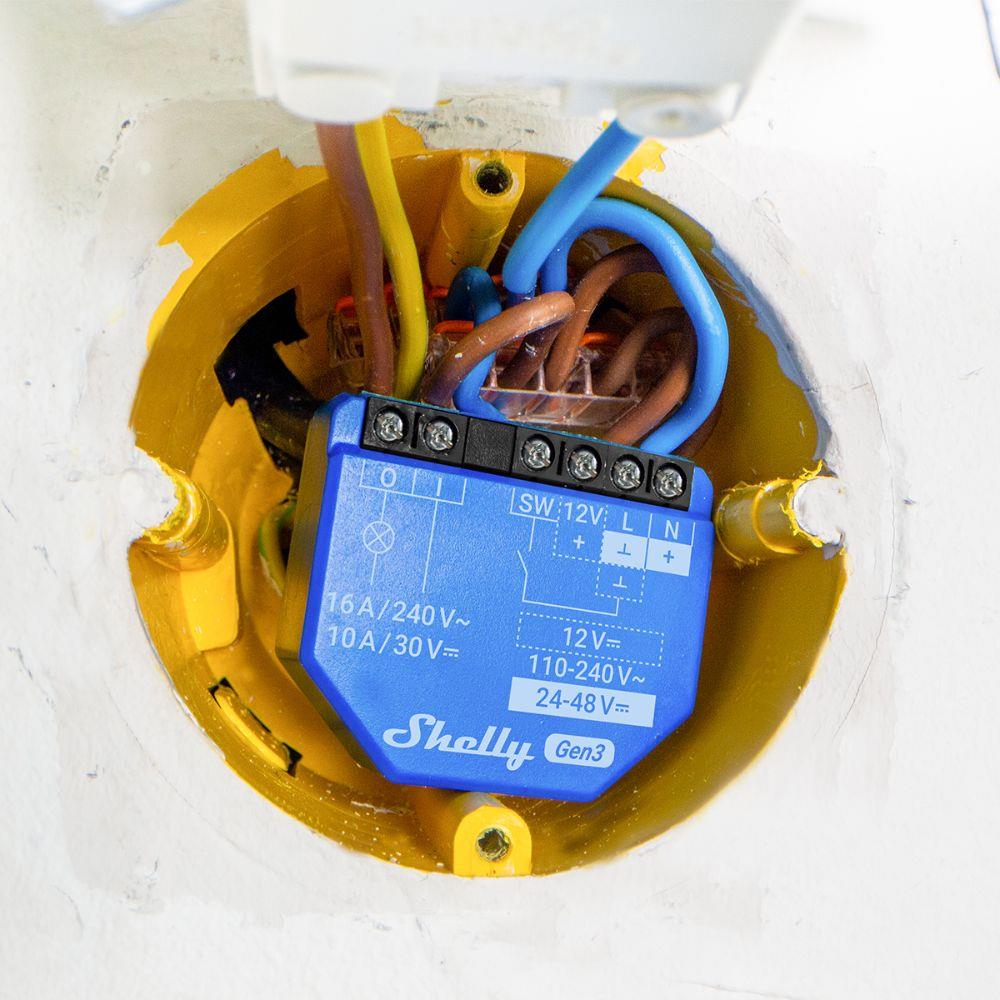 Shelly 1 One Gen3 WiFi 16A AC 110-240V DC 24-48V 12V Switch Relay