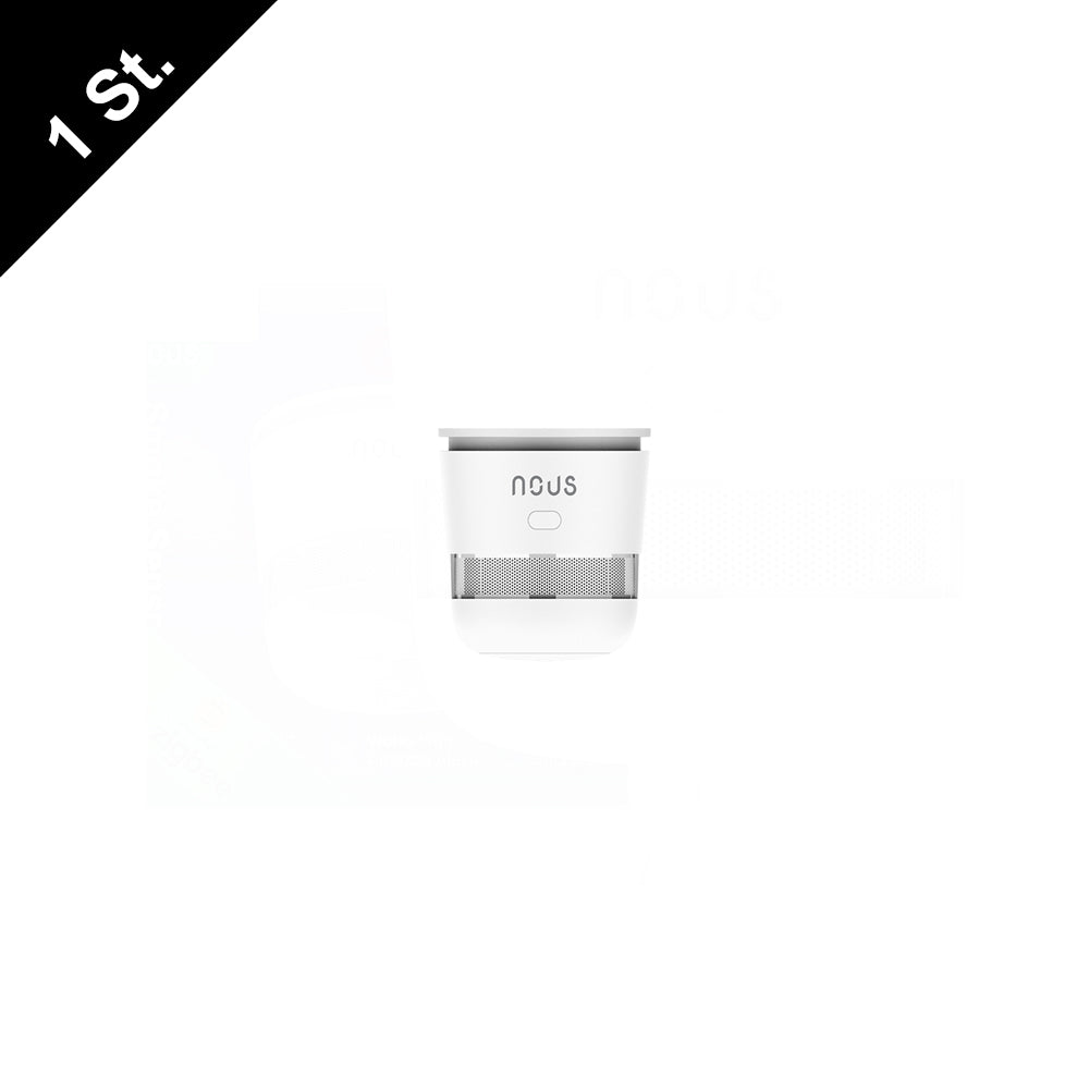 NOUS E8 Zigbee 3.0 Smart Smoke Detector Smoke Sensor Photoelectric 85dB 2MQTT ZHA