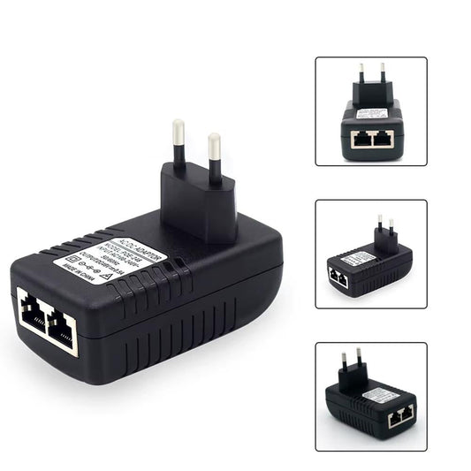 SMLIGHT PoE 48V 24W Ethernet LAN Power Adapter Injector for Zigbee SLZB Dongle