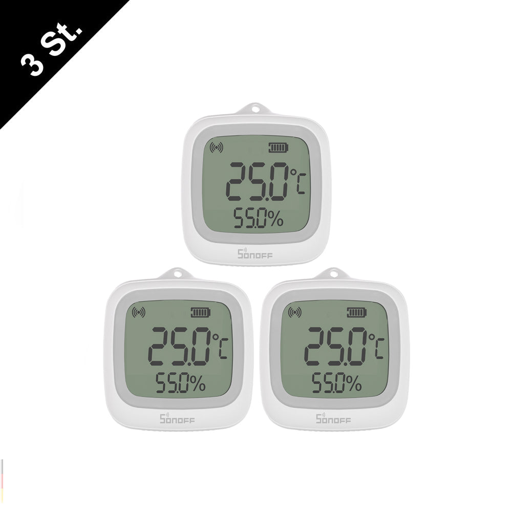 Sonoff SNZB-02WD ZIGBEE 3.0 IP65 Temperatur Feuchtigkeitssensor mit LCD Display